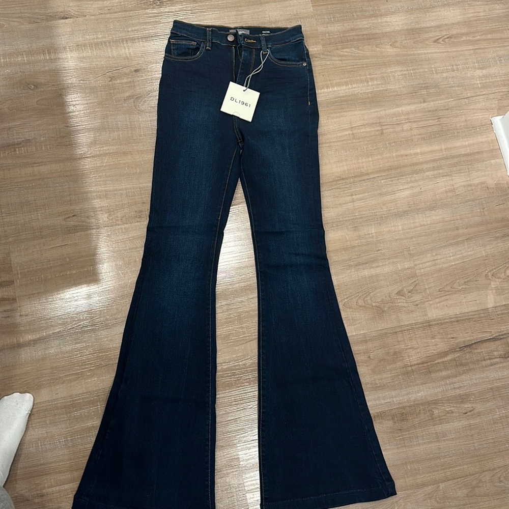 DL1961 Rachel Flare Ultra High Rise Instasculpt Jeans